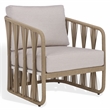 Safavieh Franklyn Rope and Aluminum Patio Chair in Tan / Beige