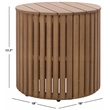 Safavieh Arielle Wood Accent Table in Natural
