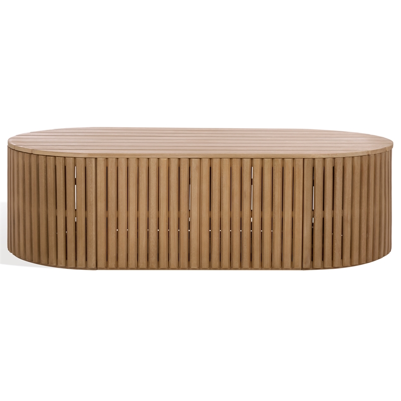 Safavieh Arielle  Wood Coffee Table in Natural