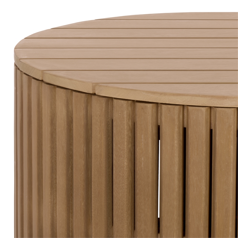 Safavieh Arielle  Wood Coffee Table in Natural