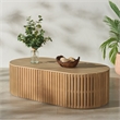 Safavieh Arielle  Wood Coffee Table in Natural