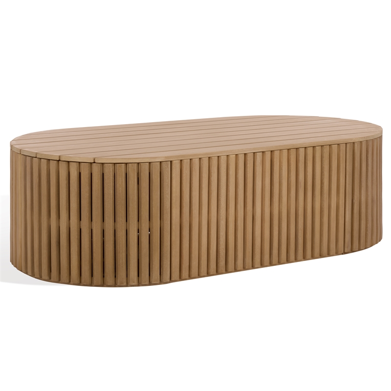 Safavieh Arielle  Wood Coffee Table in Natural