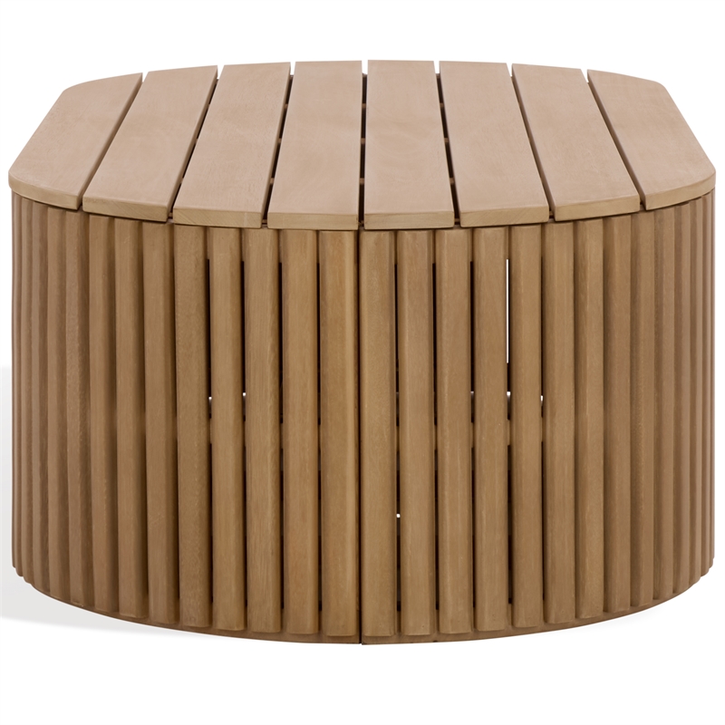 Safavieh Arielle  Wood Coffee Table in Natural