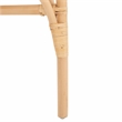 Safavieh Austri Rattan and Fabric Dining Chair w/ Cushion in White / Natural