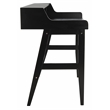 Safavieh Wrigley Wood Desk in Black