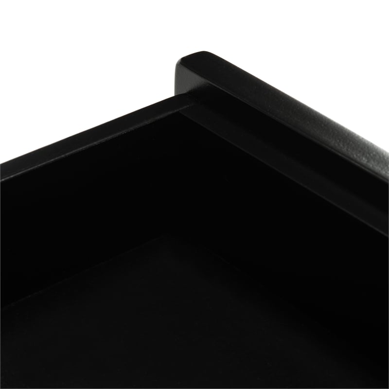 Safavieh Winsome 2 Drawer Wood Desk in Black