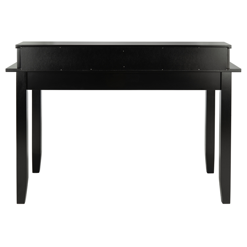 Safavieh Winsome 2 Drawer Wood Desk in Black