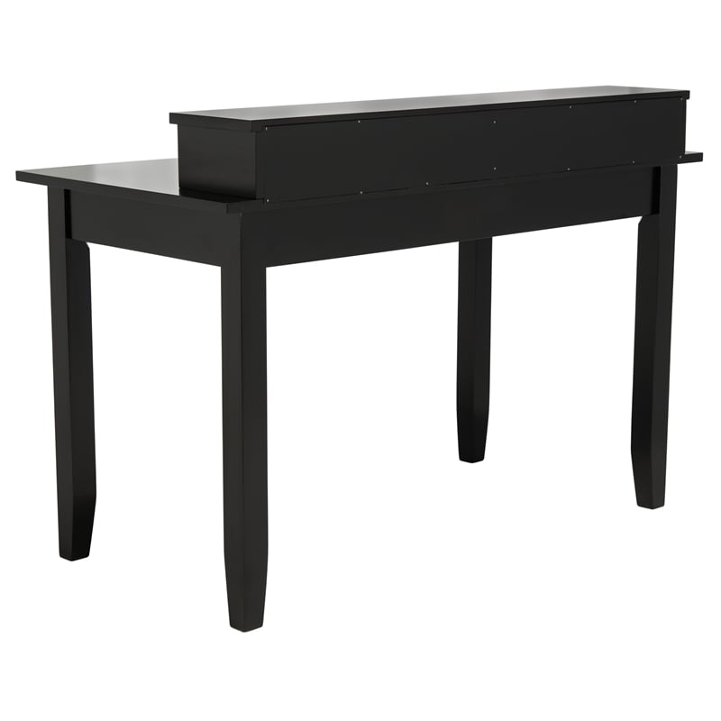 Safavieh Winsome 2 Drawer Wood Desk in Black