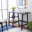 Safavieh Sofara Wood Desk in Black