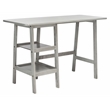 Safavieh Sofara Wood Desk  in Dark Gray