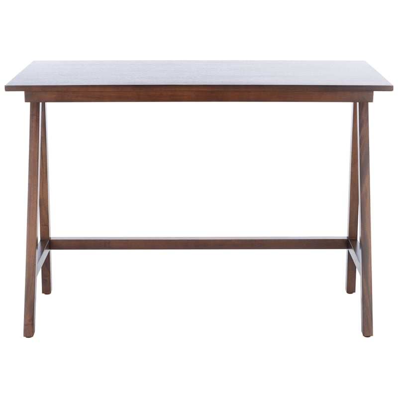 Safavieh Redding Wood Desk in Walnut