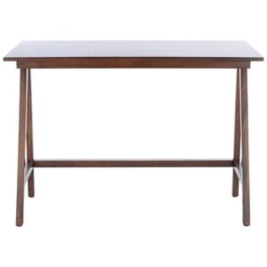 Safavieh Redding Wood Desk in Walnut