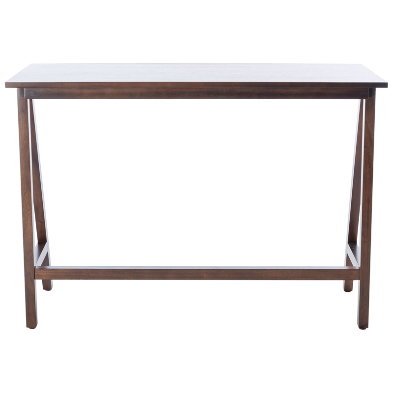 Safavieh Redding Wood Desk in Walnut