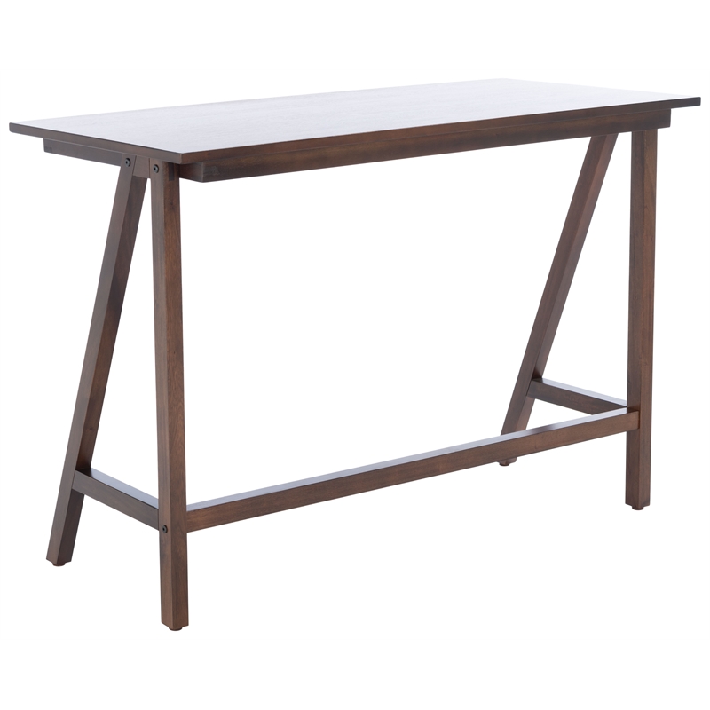 Safavieh Redding Wood Desk in Walnut