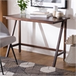 Safavieh Redding Wood Desk in Walnut