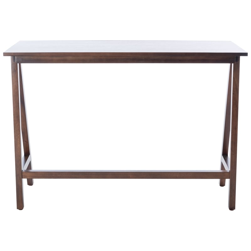 Safavieh Redding Wood Desk in Walnut