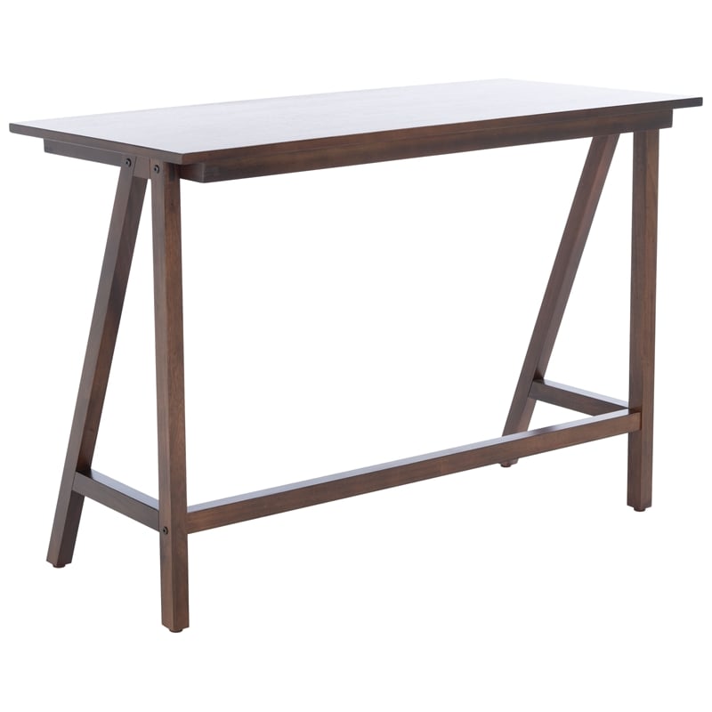 Safavieh Redding Wood Desk in Walnut