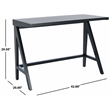 Safavieh Ripley Wood Desk in Black