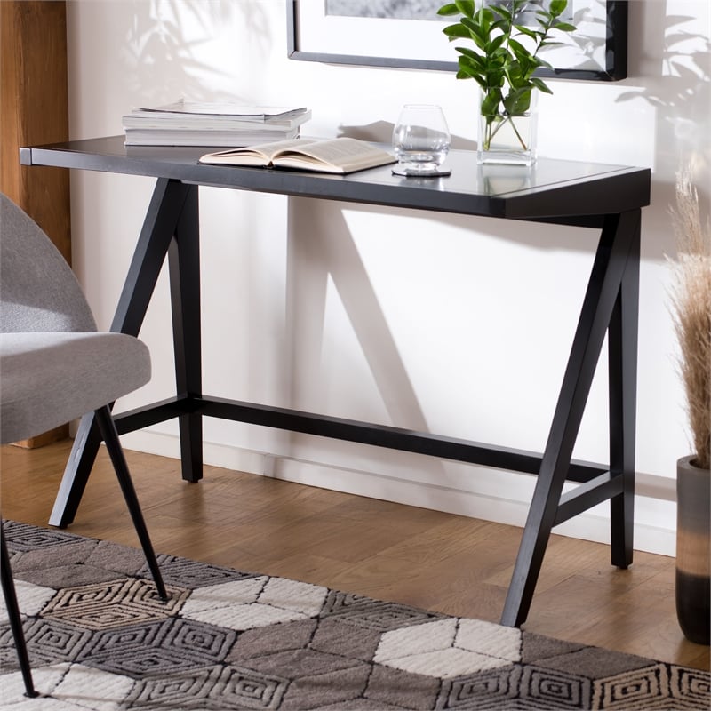 Safavieh Ripley Wood Desk in Black