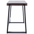 Safavieh Dennings Wood Desk in Walnut / Black
