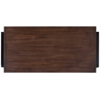 Safavieh Dennings Wood Desk in Walnut / Black