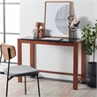 Safavieh Halleck Wood Desk in Black / Brown