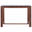 Safavieh Halleck Wood Desk in Black / Brown