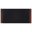 Safavieh Halleck Wood Desk in Black / Brown