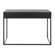 Safavieh Vance 2 Drawer 1 Shelf Wood Desk in Black / Brown