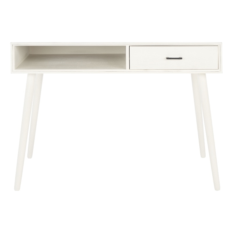 Safavieh Remy 1 Drawer Wood Writing  Desk in White