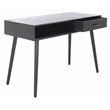 Safavieh Remy 1 Drawer Wood Writing Desk in Black