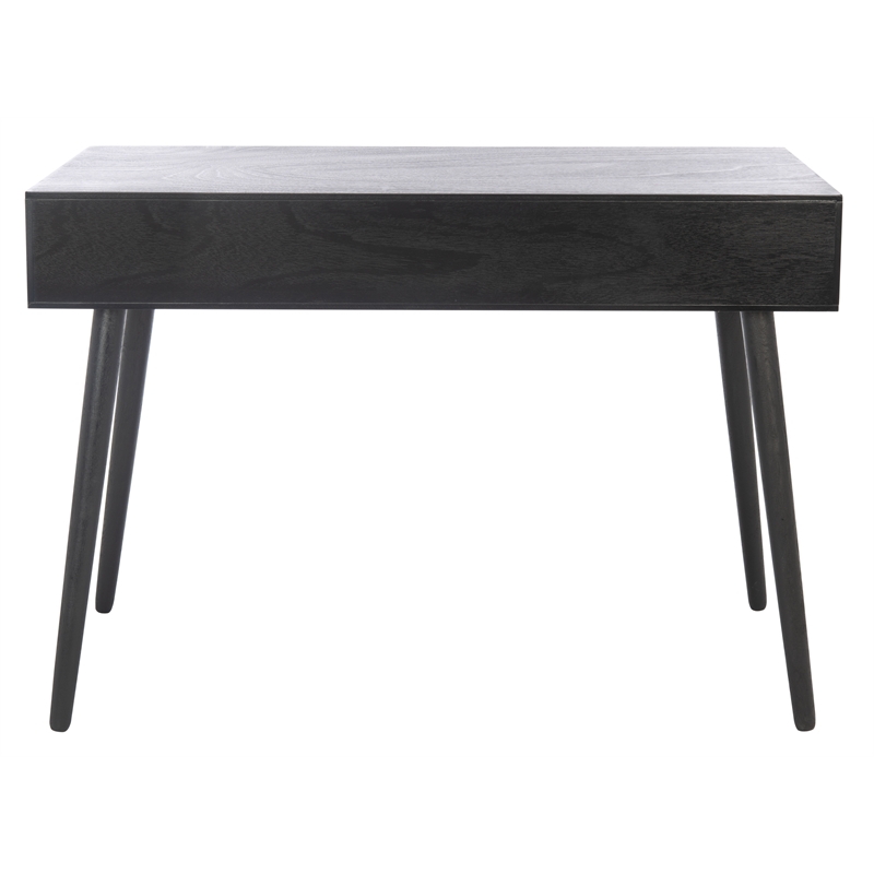 Safavieh Remy 1 Drawer Wood Writing Desk in Black