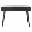Safavieh Remy 1 Drawer Wood Writing Desk in Black
