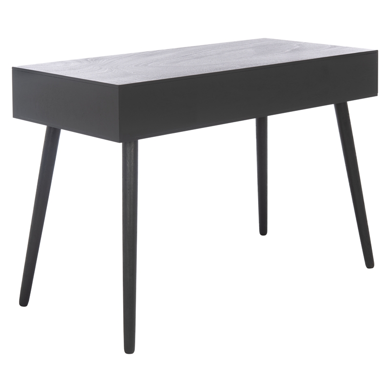 Safavieh Remy 1 Drawer Wood Writing Desk in Black