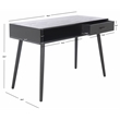 Safavieh Remy 1 Drawer Wood Writing Desk in Black