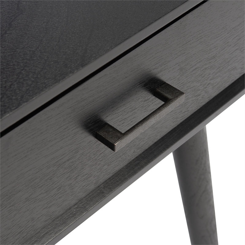 Safavieh Remy 1 Drawer Wood Writing Desk in Black