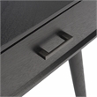 Safavieh Remy 1 Drawer Wood Writing Desk in Black