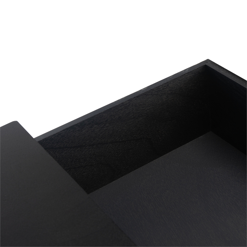 Safavieh Remy 1 Drawer Wood Writing Desk in Black