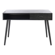 Safavieh Remy 1 Drawer Wood Writing Desk in Black