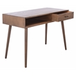 Safavieh Remy 1 Drawer  Wood Writing Desk in Brown