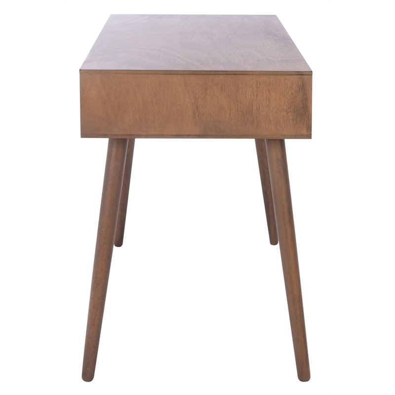 Safavieh Remy 1 Drawer  Wood Writing Desk in Brown