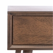 Safavieh Remy 1 Drawer  Wood Writing Desk in Brown