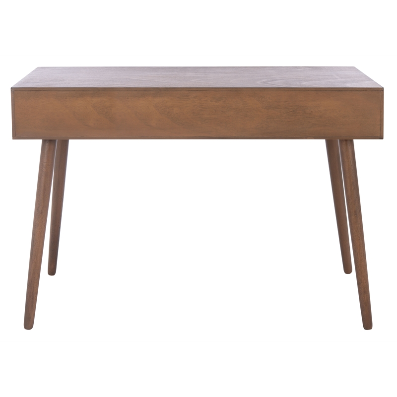 Safavieh Remy 1 Drawer  Wood Writing Desk in Brown