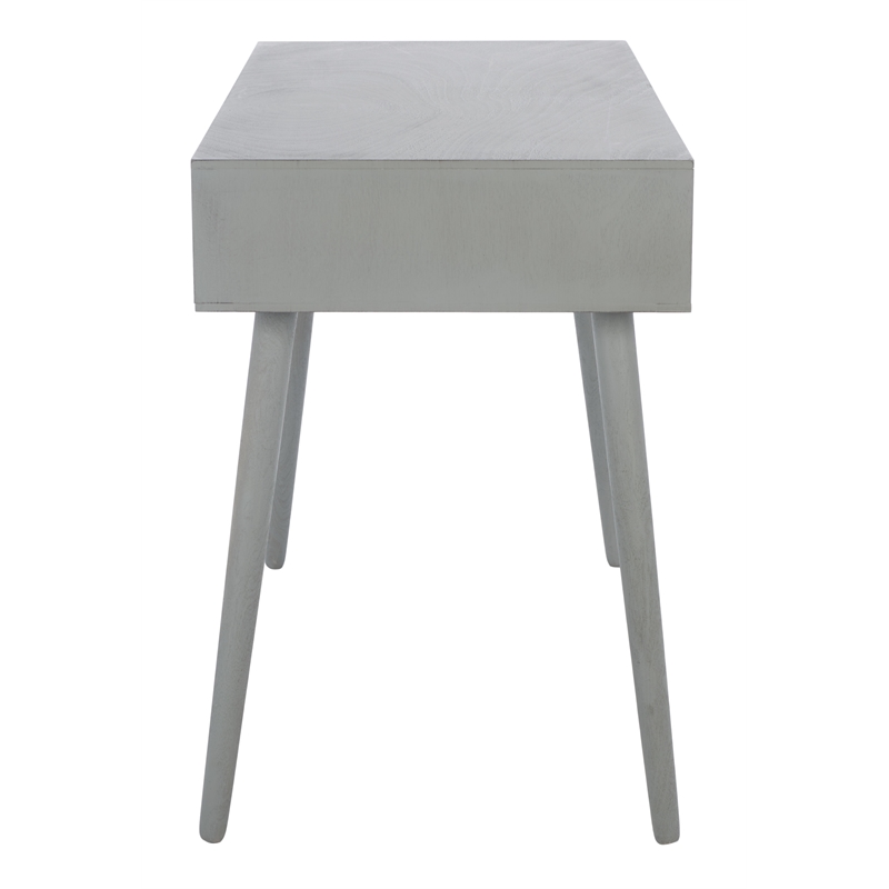 Safavieh Remy 1 Drawer Wood Writing  Desk in Gray