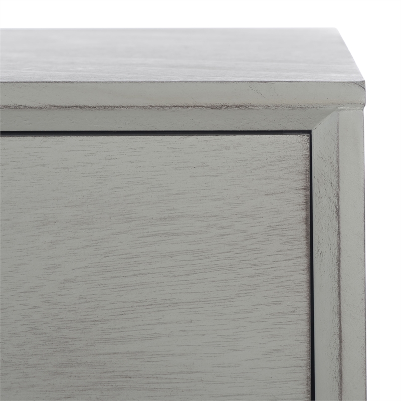 Safavieh Remy 1 Drawer Wood Writing  Desk in Gray