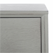 Safavieh Remy 1 Drawer Wood Writing  Desk in Gray