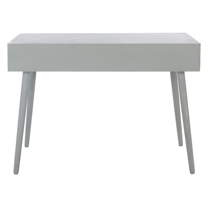 Safavieh Remy 1 Drawer Wood Writing  Desk in Gray