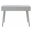 Safavieh Remy 1 Drawer Wood Writing  Desk in Gray