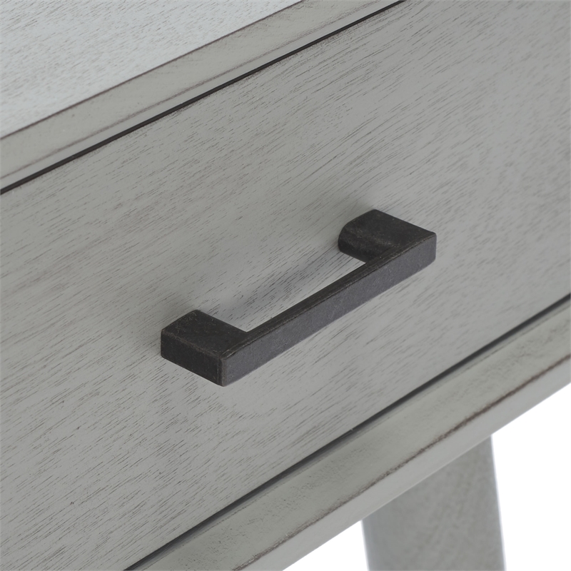 Safavieh Remy 1 Drawer Wood Writing  Desk in Gray