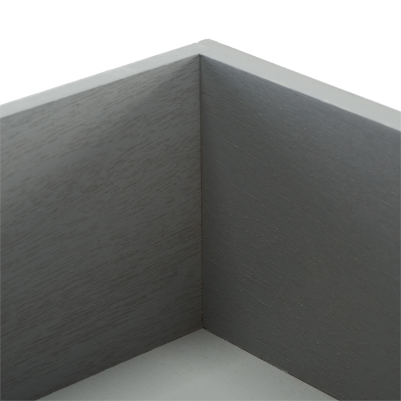 Safavieh Remy 1 Drawer Wood Writing  Desk in Gray